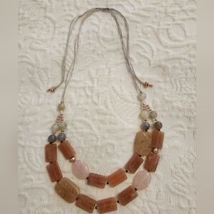 J Jill Natural Stone Necklace